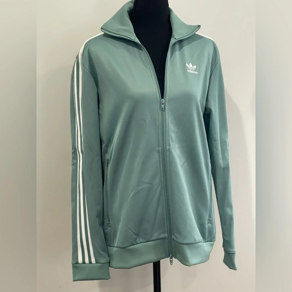 Adidas M Full Zip Track Jacket w Pockets 743 - Picture 2 of 7